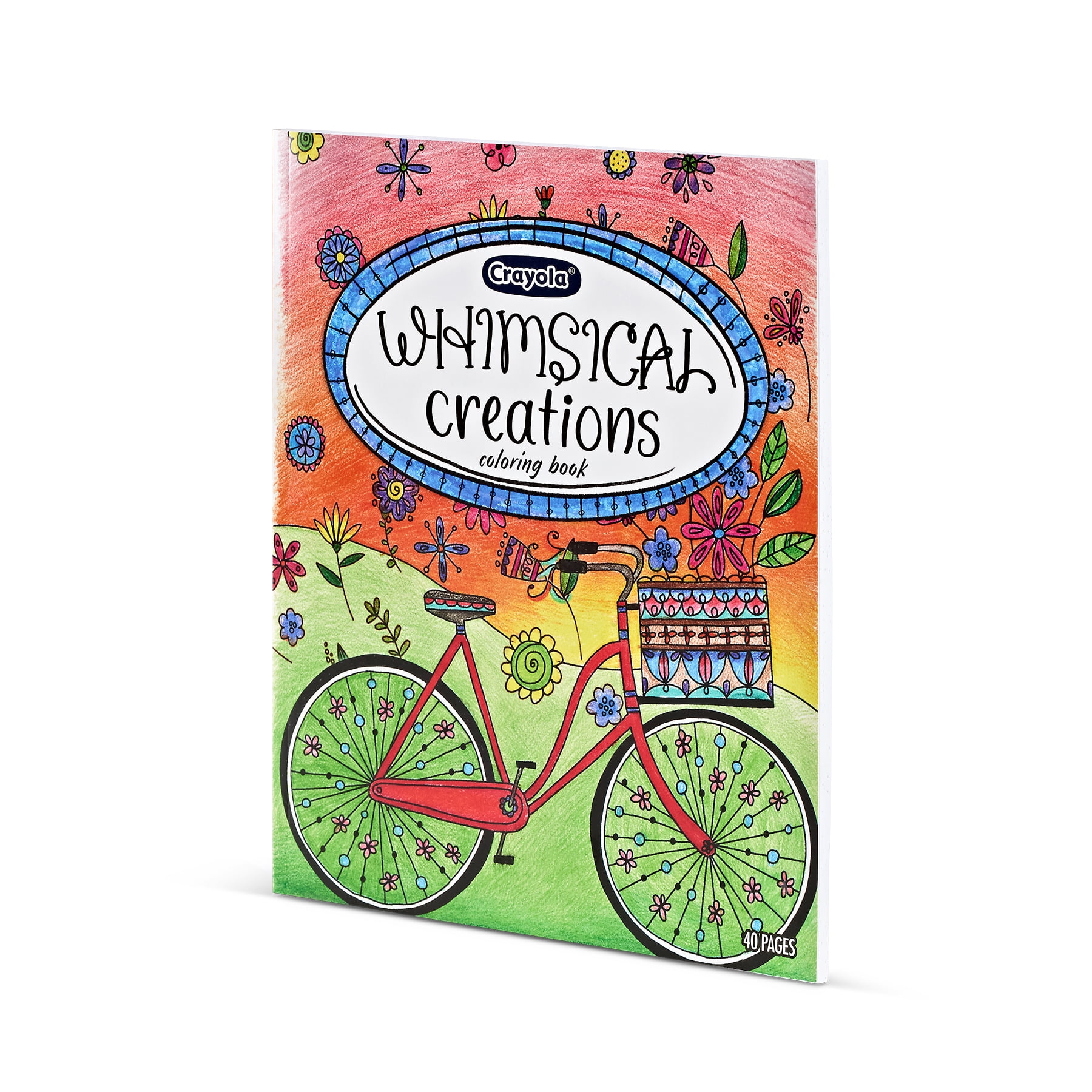 Crayola Whimsical Creations Coloring Book for Adults, Adult Coloring Pages, 40 Pages, Pack of 2