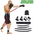 thumbnail image 1 of 11pcs Resistance Bands Set, Resistance Bands with 5 Exercise Bands, 2 Foam Handles, 2 Ankle Straps, 1 of 5