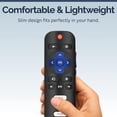 thumbnail image 4 of Replacement Remote Control for Roku Player (RK-H2) - Compatible with Roku Express, Premiere, Box, Player & Roku 1/2/3/4, Easy Setup, Shortcut Keys, 1 Pack (Not for Roku Stick/TVs), 4 of 7