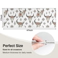 thumbnail image 5 of White Buffalo Skull Flower Geometric Pattern Kitchen Rug Mat,Kitchen Runner Rugs Non Skid Washable,Decorative Kitchen Floor Mats for Kitchen,Sink,Laundry,17"X47", 5 of 5