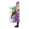 thumbnail image 1 of HATIART Hooded Blanket Beauty Skull Throw Blanket 56x80 inch, 1 of 3