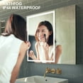 thumbnail image 4 of GANPE LED Bathroom Medicine Cabinet with Sockets & USBs, Anti-Fog (30 * 28 inch), 4 of 5