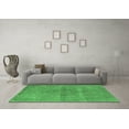 thumbnail image 3 of Ahgly Company Indoor Rectangle Oriental Emerald Green Industrial Area Rugs, 7' x 10', 3 of 4