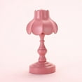 thumbnail image 2 of Small Table Reading Light Vintage Accent Flower Shaped Rechargeable LED Bed Lamp 500 mA Small Rechargeable Reading Light Vintage Accent Flower Shaped LED Bed Lamp for Room Home Table  Yel, 2 of 4