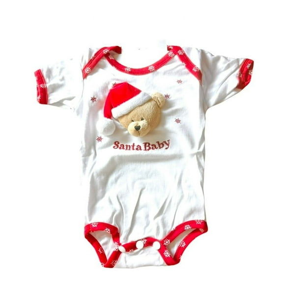 Ganz Santa Baby Diaper Shirt