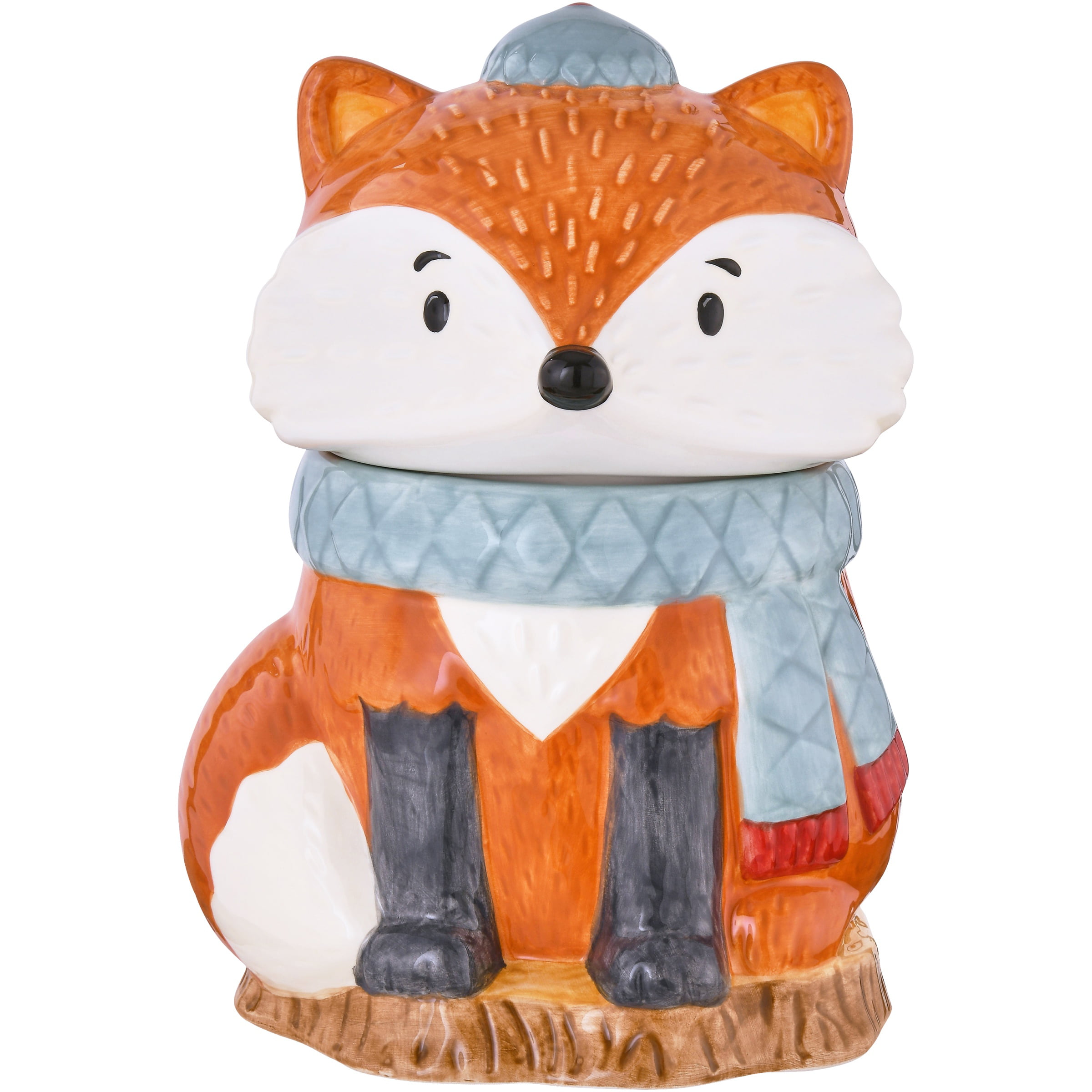 Featured image of post Fox Cookie Jar - Great gift or collector&#039;s item.this adorable fox cookie jar will bring a festive addition to any countertop.