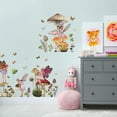 thumbnail image 4 of Mushroom Fairy Wall Stickers Colorful Forest Wall Stickers for Girls Bedroom Cute Fairy Princess with Butterfly Wings Wall Decal for Babies Girls Room Playroom Nursery Wall Decor, 4 of 9
