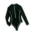 thumbnail image 4 of WAYUTE Womens One Piece Swimsuits Long Sleeve Swimsuit Upf 50+ Sun Zipper Front Athletic Swimwear for Swimming Surfing Beach Sports, 4 of 4