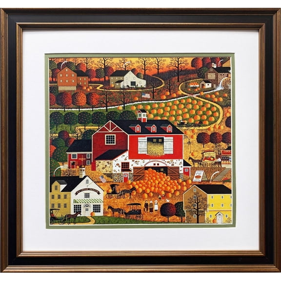 Charles Wysocki "Butternut Farms" New CUSTOM FRAMED Art Generic