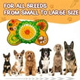 thumbnail image 6 of POLISE Spaces Bone Shaped Dog Snuffle Mat with Hidden Pockets, Interactive Scent Training and Slow Feed Puzzle Mat for Dogs and Small Pets, 6 of 7