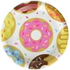 Creative Converting Donut 9 Inch Lunch Dinner Plates, 9", Multicolor