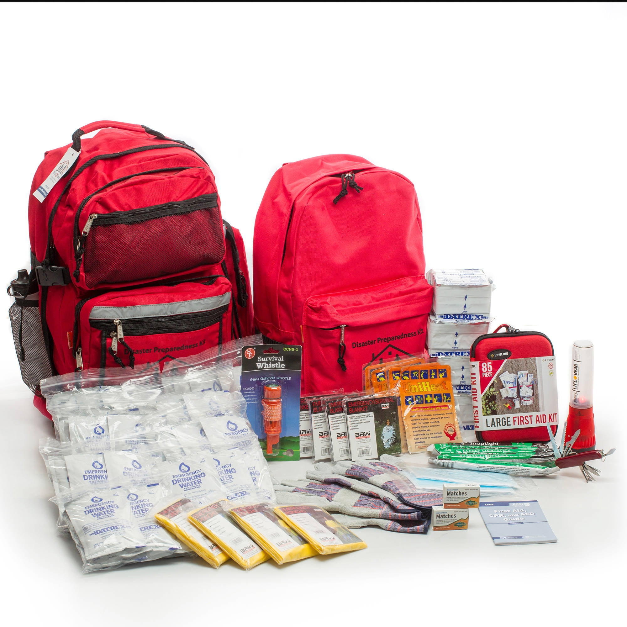 First My Family Disaster Preparedness Kit, 4 Person, 72 Hours Walmart