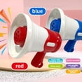 thumbnail image 6 of Recordable Mini Speaker Loudspeaker With Music Handheld Megaphone Changer Toy, 6 of 8