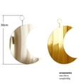 thumbnail image 4 of Espejo de de estilo boho, espejo de decoración de pared de acrílico colgante para Hotel de adorno , Pta Macarena espejo de pared fase lunar, 4 of 8