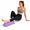Purple, variant on Half Round Foam Roller 30 cm / 11.8 in, Solid EVA Foam Yoga Column, Semi Circle Balance Foam Roller for Pilates Yoga Stretching Exercise Home Gym Fitness
