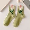 thumbnail image 1 of Warm Christmas Fashion Windproof Printing Mid Tube Socks Long Tube Cotton, 1 of 8