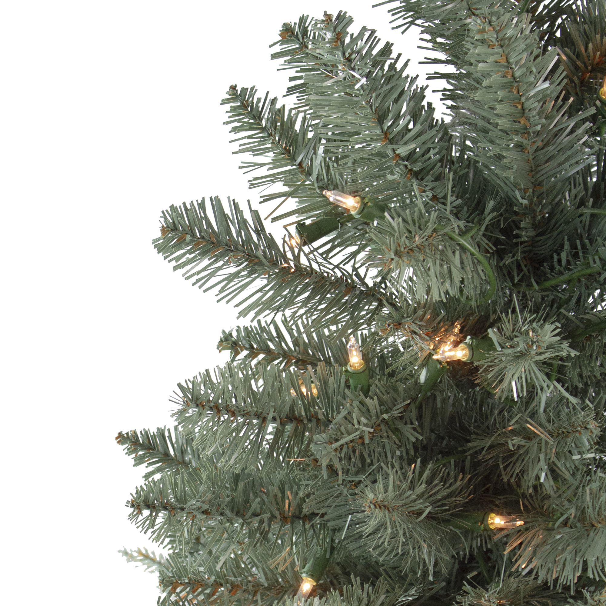 Northlight 6.5' x 54" Pre-Lit Fairbanks Alpine Artificial Christmas Tree - Clear Lights