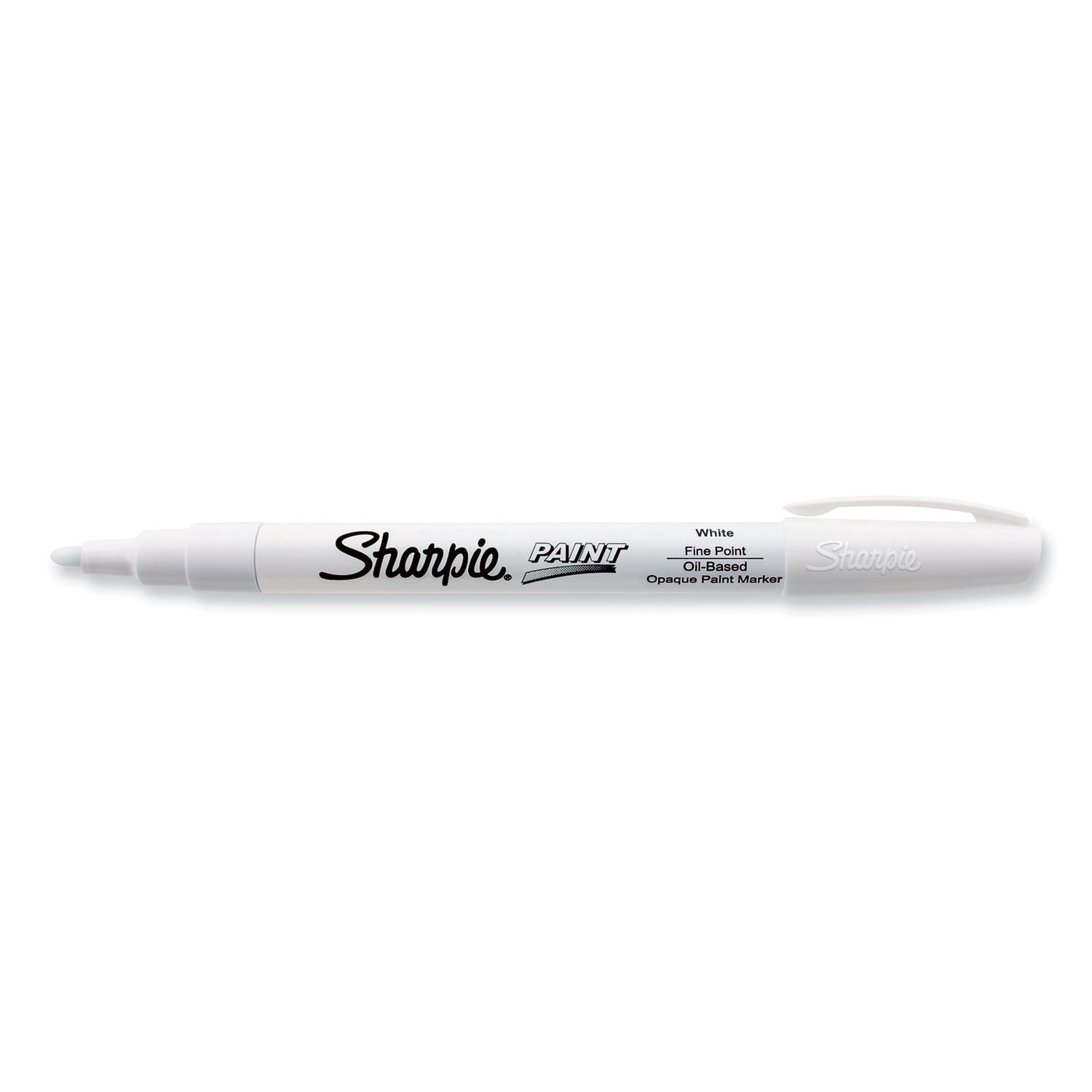 Sharpie Permanent Paint Marker Fine Bullet Tip - White - 5 Pack