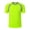 Fluorescent Green, variant on inhzoy Mens Sports T-Shirt Quick-Dry Short-Sleeve Athletic Sports Top Rash Guard Swimming Tops White XXL