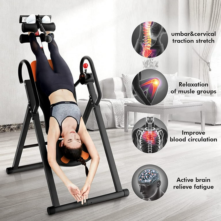 Upside down machine for back sales