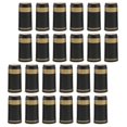 thumbnail image 1 of Caps Pvc Capsules for Parties Black Protective Covering 50Pcs, 1 of 5