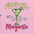 thumbnail image 5 of Wild Bobby, Mamacita Needs a Margarita Mother's Day Unisex Crewneck Sweatshirt, Light Pink, Small, 5 of 6