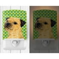 thumbnail image 2 of Caroline's Treasures LH9188CNL Border Terrier St. Patrick's Day Shamrock Portrait Ceramic Night Light, 6x4x3",, 2 of 2