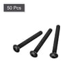 thumbnail image 3 of Uxcell M4x40mm Hex Socket Button Head Cap Bolts Screws Alloy Steel Black 50 Pack, 3 of 5