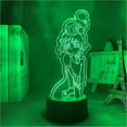 thumbnail image 3 of Lámpara USB 3D acrílica Yashi Anime Soul Eater Maka Albarn luz de noche LED para mesa de habitación, 3 of 5