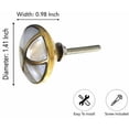 thumbnail image 2 of Perilla Home Set of 6 Knobs For Cabinet & Drawers Mother of Pearl Brass Knobs Decorative Vintage Knobs For Home Kitchen Cabinet Hardware Cupboard Door Dresser Wardrobe & Drawer Pulls, 2 of 8