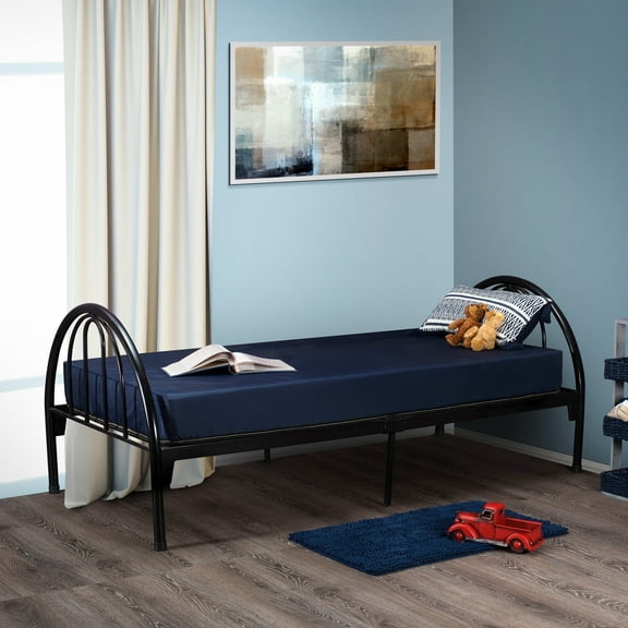 Fortnight Bedding 6 Inch Foam Mattress with Blue Nylon Cover Made in USA (Twin XL) …