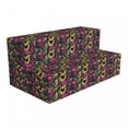 thumbnail image 1 of Floral Foldable Mattress, Graphical Vibrant Flowers, 78.7" x 47.2", Multicolor, by Ambesonne, 1 of 4