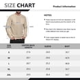 thumbnail image 4 of Iceglad Men's Corduroy Crewneck Sweatshirt - Long Sleeve Casual Textured Pullover with Chest Pocket & Rib-Knit Cuffs, 4 of 7