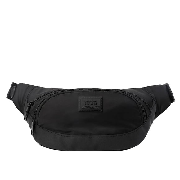 TOTTO Cangurera con Doble Bolsillo y Correas Ajustables POMPEYA negro CH