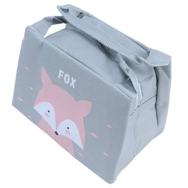 Bolsa de Almuerzo de Dibujos Animados, Bolsa de Almacenamiento de Alimentos Con Aislamiente Portátil Infertiva