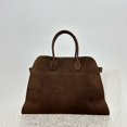 thumbnail image 2 of Bolso de mano de piel de vaca Margaux 17 de capa superior, bolso de hombro, diseño minimalista clásico, alta calidad, Margaux 17, gran capacidad, 2 of 5