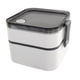 thumbnail image 5 of Fiambrera sellada portátil, contenedor de almuerzo para niños, contenedor de ensalada multifunción, contenedor de almacenamiento de alimentos para Blanco, 5 of 9
