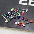 thumbnail image 4 of Gracefulvara 10PCS Assorted Colorful Pills Tongue Ring Piercing H1Q9, 4 of 8