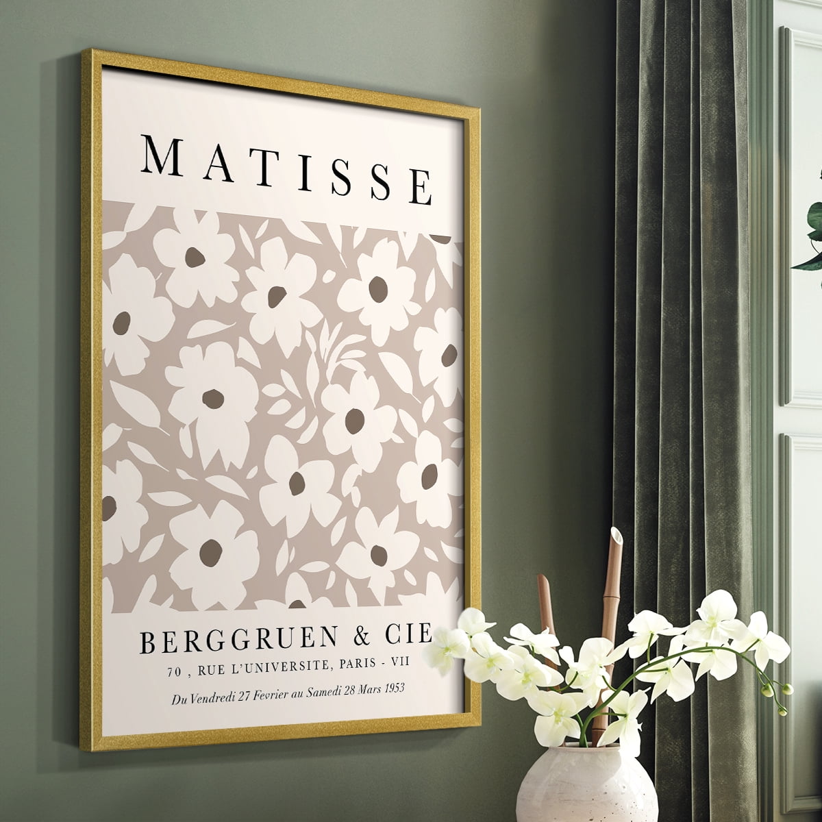 Matisse CCIX in Solid Wood 22 x 28 Framed Print
