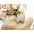 thumbnail image 5 of Solitaire Marquise Ring CZ 925 Sterling Silver Size 5, 5 of 7