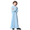 thumbnail image 6 of Boys Middle Muslim Pure Fashion Dresses And Long Topcoats Comfortable Blouse Boys Sweater Coat Tops Spring Fall Clothes Boys Button Down Shirt, 6 of 9