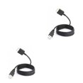 thumbnail image 3 of sweethay Cable de carga MP3 portátil reutilizable USB Cable de datos de velocidad rápida Cables de 1,25 m reemplazo para -NW20MU 2Conjunto, 3 of 6
