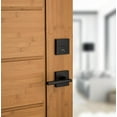 thumbnail image 4 of Kwikset 258Sqt-26S Downtown Square Contemporary Low Profile Single Cylinder Smartkey Deadbolt with 6Al Latch and Rcs Strike Ka3 Bright Chrome Finish, 4 of 7