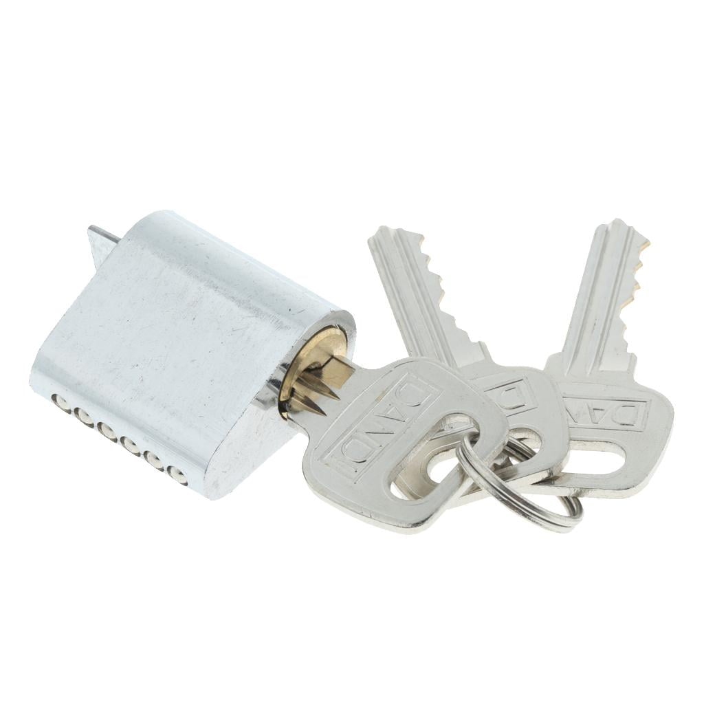Oval Door Lock Cylinder For Doors, Used to replace damaged cylinders