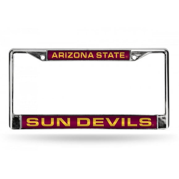 Arizona State Sun Devils Laser Chrome Plate Frame