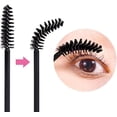thumbnail image 4 of Mascara Black Mascara Black 150pcs Disposable Eyelash Mascara Brushes Makeup Brush Wands Applicator for Eyelash Extension Eyebrow (Black) Eye Makeup Brushes Eye Makeup Brushes, 4 of 5