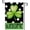black, variant on Welcome St Patricks Day Shamrock Garden Flag 12x18 Double Sided for Outside Green Clover Classic Striped Spring Yard Flag Outdoor Saint Patrick''s Day Decorations 17-b12