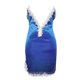 thumbnail image 3 of Pijamas Para Mujer, Camisones, Camisones Cortos, Moda Suave, Encaje Erógeno, Escote en V Profundo, Minivestido Ajustado Con Tirantes Finos Para Dormir Odeerbi ODB142642, 3 of 7