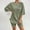 01 Green, variant on Fewfanhot 2 Piece Lounge Set Women 2 Piece Lounge Sets Ribbed Knit Matching Outfits T-shirt Biker Shorts Sleepwear Loungewear Sweatsuits
