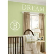 WallPops! WallPops Baby Sheets Southampton Ivory Monogram and Alphabet Wall Decal